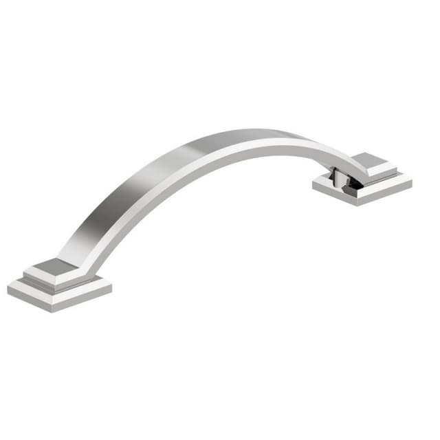 3-3/4" Sheffield Cabinet Pull, Polished Chrome