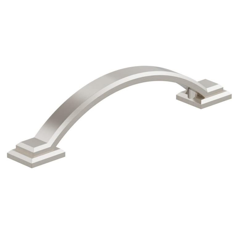 3-3/4" Sheffield Cabinet Pull, Satin Nickel