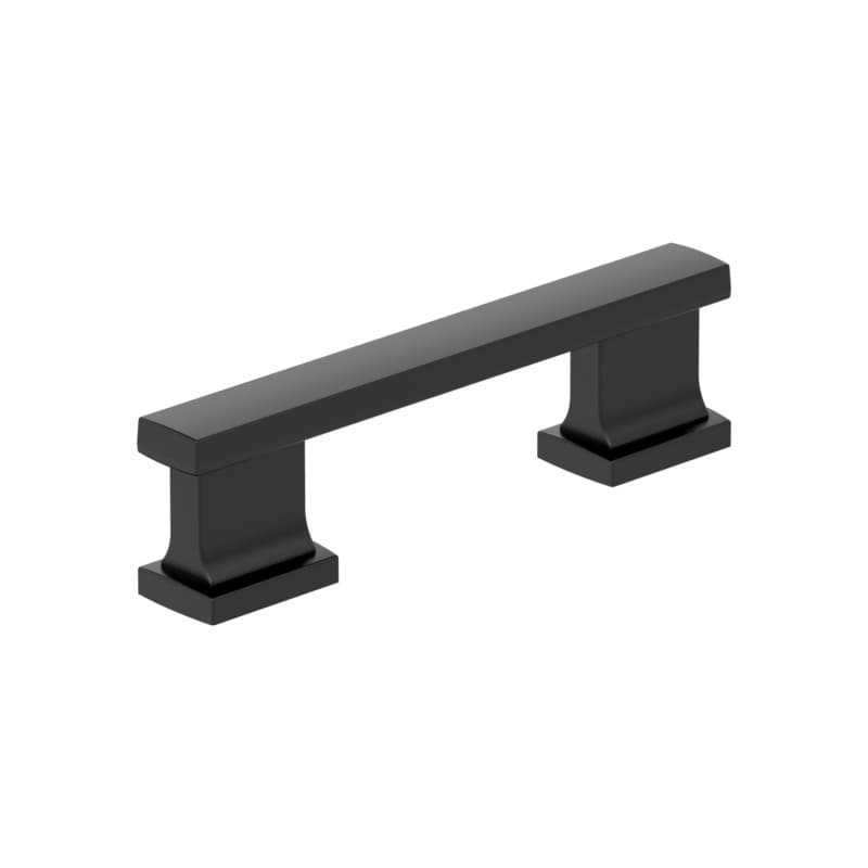 3" Triomphe Cabinet Pull, Matte Black