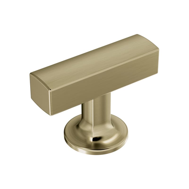 1-3/4" Everett Cabinet T-Knob, Golden Champagne