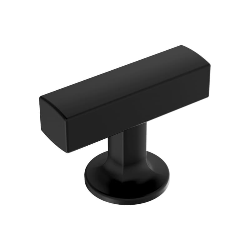 1-3/4" Everett Cabinet T-Knob, Matte Black