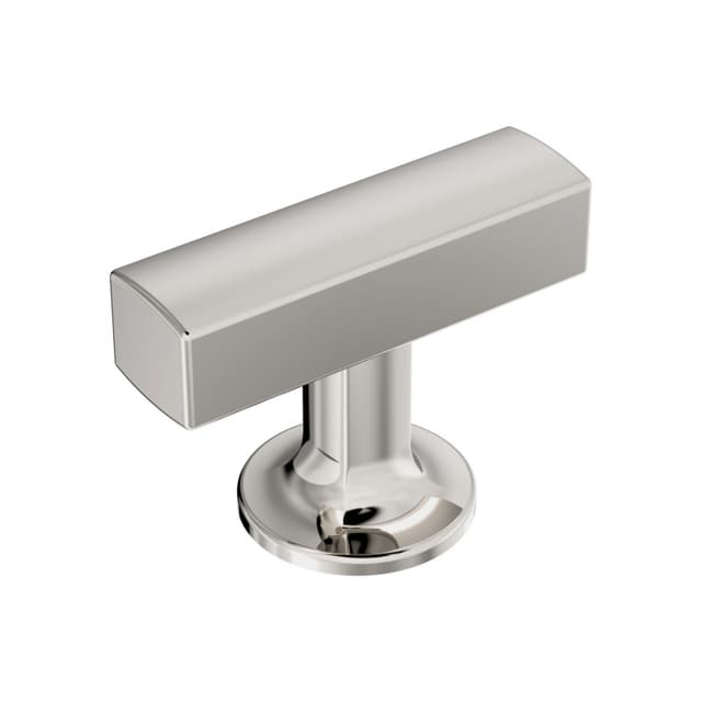1-3/4" Everett Cabinet T-Knob, Polished Nickel