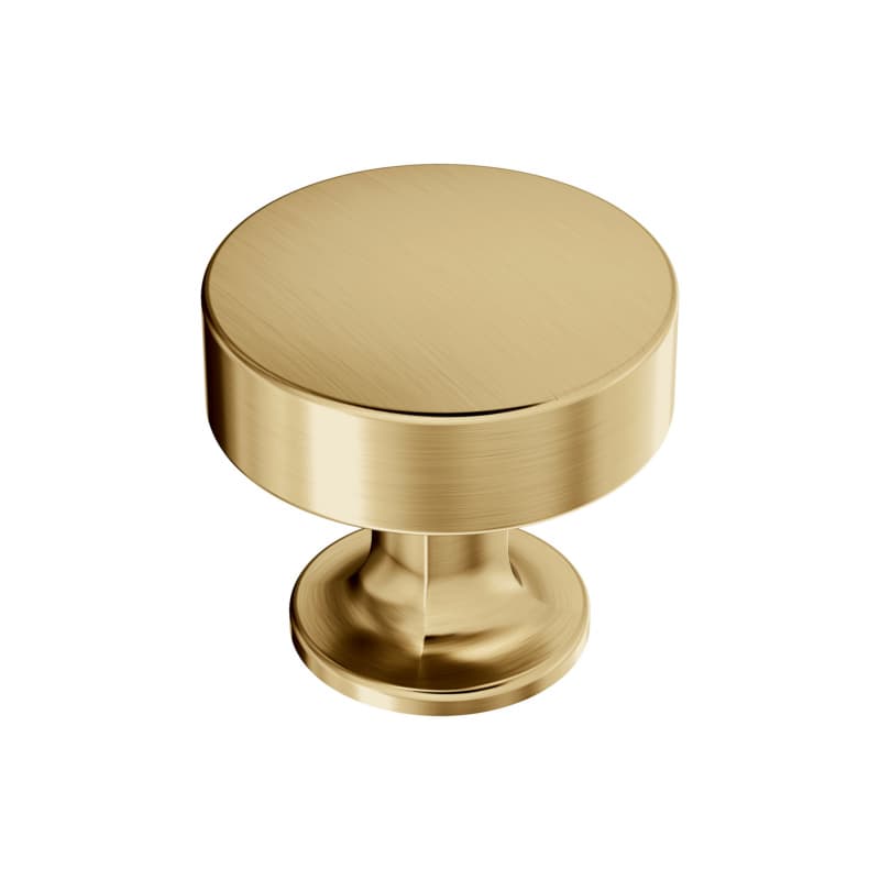 1-5/16" Everett Round Cabinet Knob, Champagne Bronze