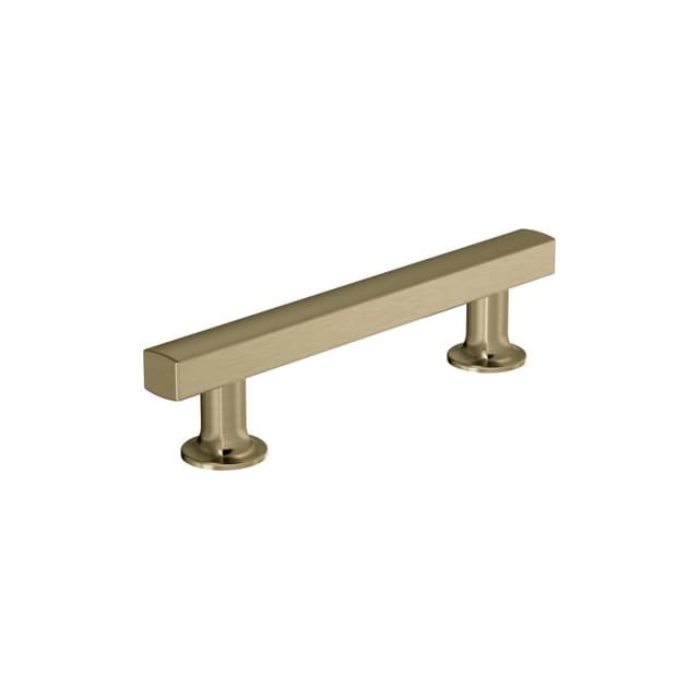 3-3/4" Everett Cabinet Pull, Golden Champagne
