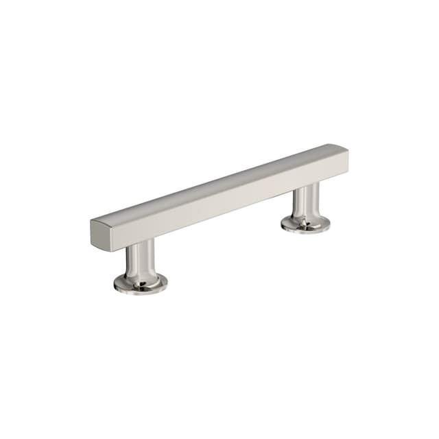 3-3/4" Everett Cabinet Pull, Polished Nickel