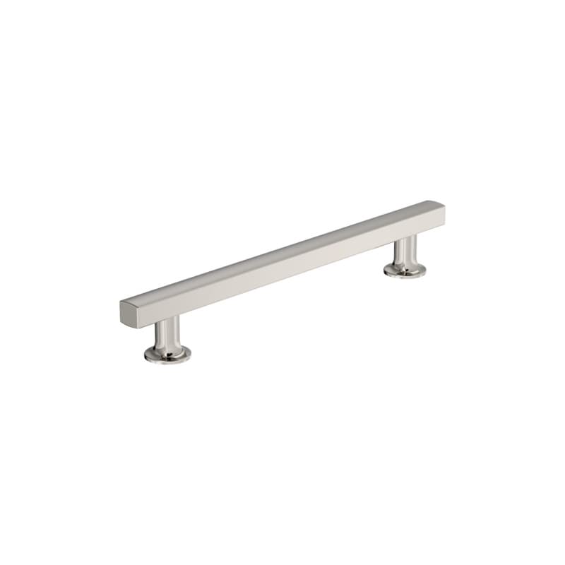 6-5/16" Everett Cabinet Pull, Polished Nickel