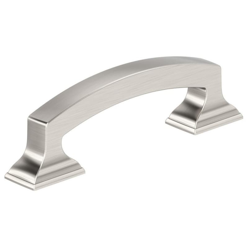 3" Incisive Cabinet Pull, Satin Nickel