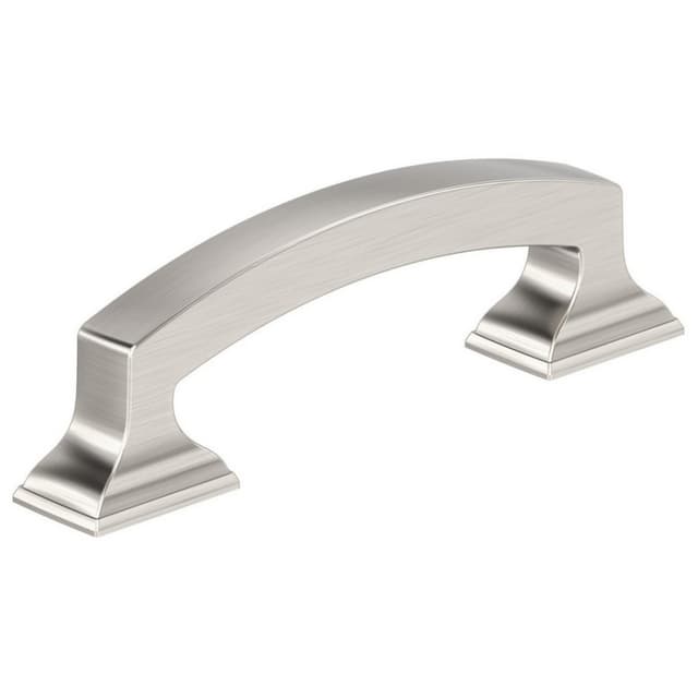 3" Incisive Cabinet Pull, Satin Nickel