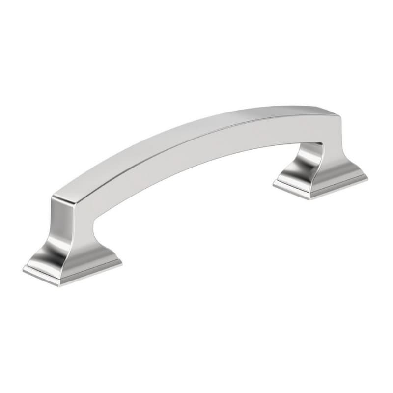 3-3/4" Incisive Cabinet Pull, Polished Chrome