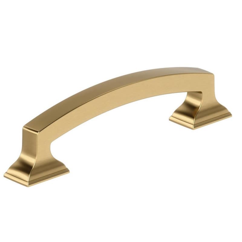 3-3/4" Incisive Cabinet Pull, Champagne Bronze