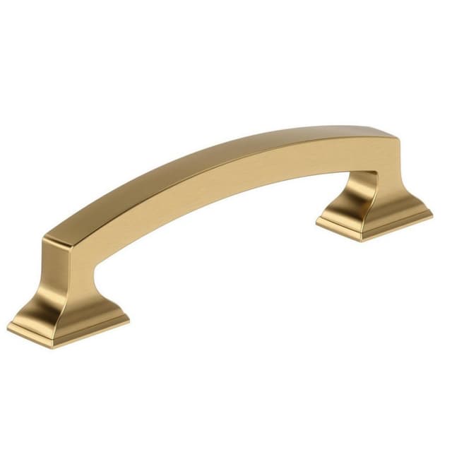 3-3/4" Incisive Cabinet Pull, Champagne Bronze