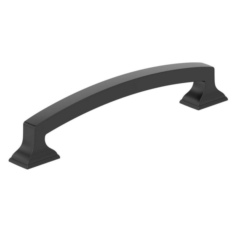 5-1/16" Incisive Cabinet Pull, Matte Black