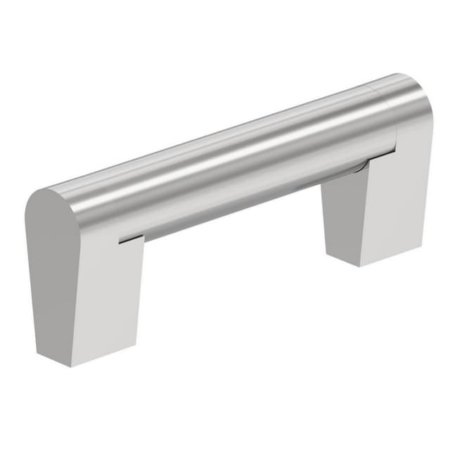 3" Composite Cabinet Pull, Polished Chrome