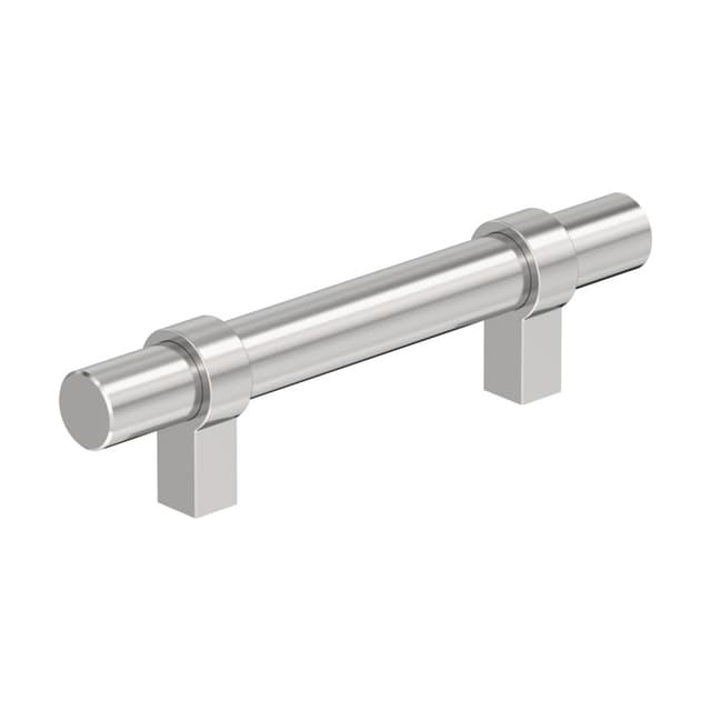 3" Central Bar Pull, Polished Chrome