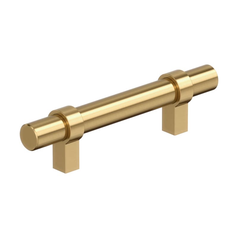 3" Central Bar Pull, Champagne Bronze