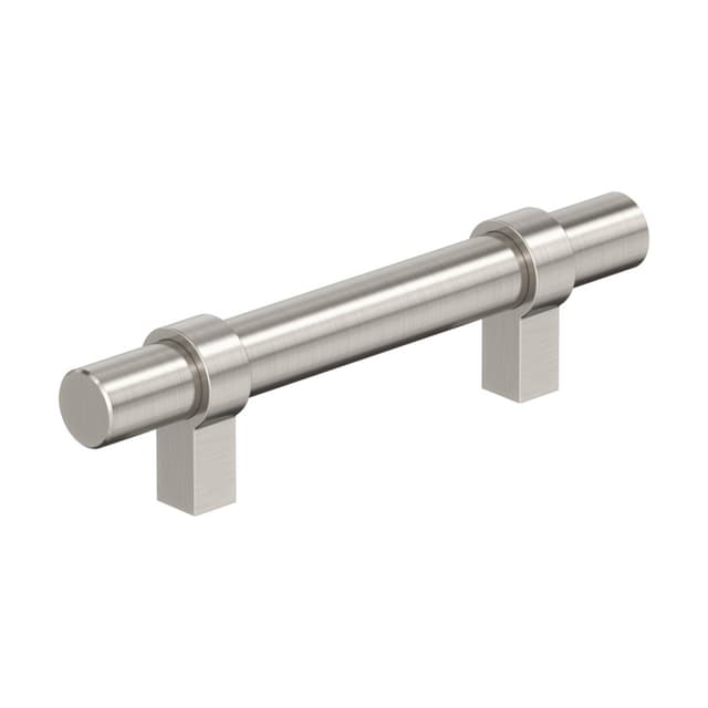 3" Central Bar Pull, Satin Nickel