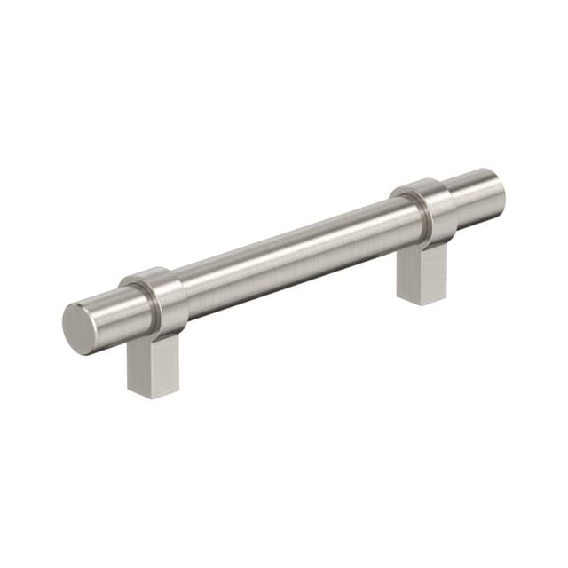 3-3/4" Central Bar Pull, Satin Nickel