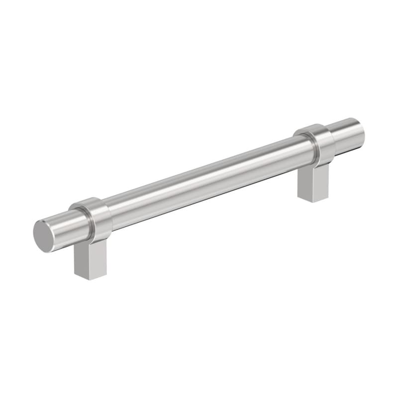 5-1/16" Central Bar Pull, Polished Chrome