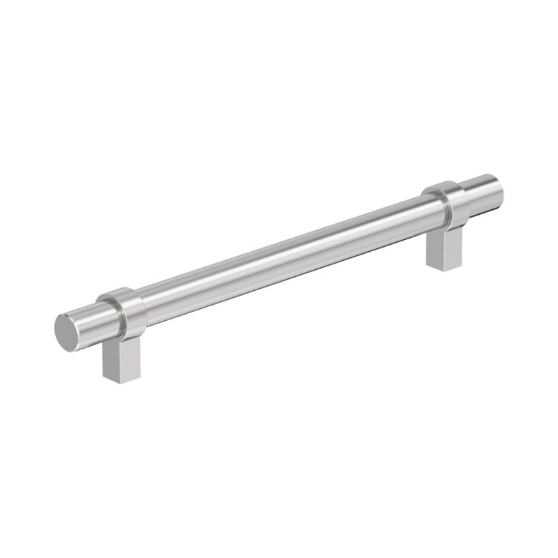 6-5/16" Central Bar Pull, Polished Chrome