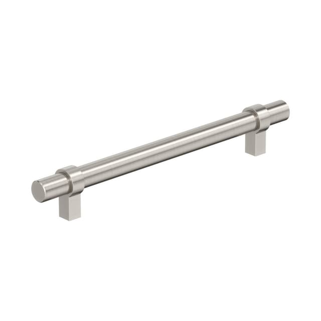 6-5/16" Central Bar Pull, Satin Nickel