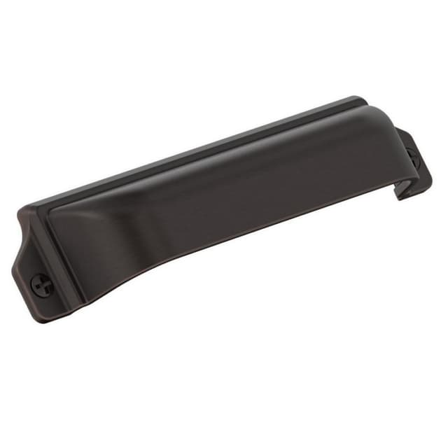 3" x 3-3/4" Haven Cup Pull, Oil-Rubbed Bronze