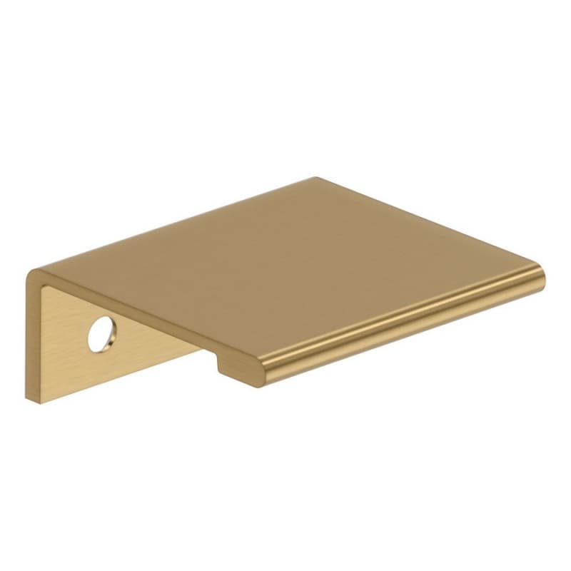 1" Streamline II Cabinet Edge Pull, Champagne Bronze