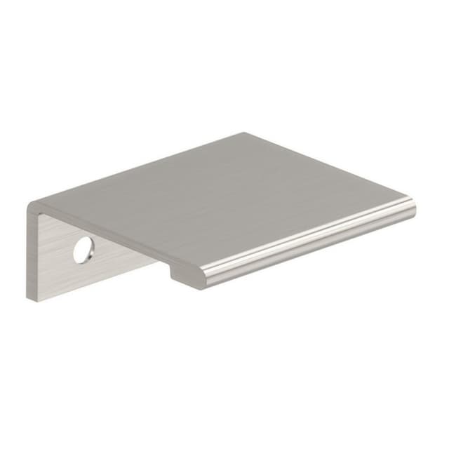 1" Streamline II Cabinet Edge Pull, Satin Nickel