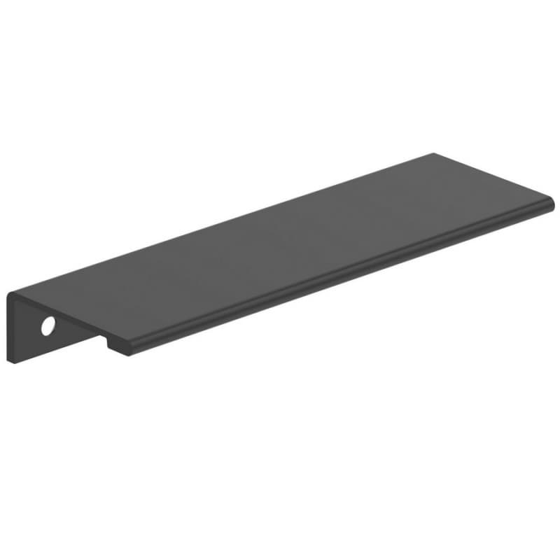 4-3/16" Streamline II Cabinet Edge Pull, Matte Black