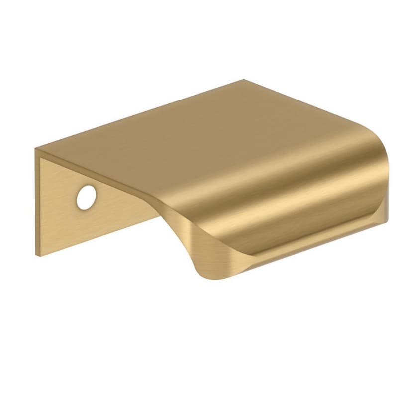 1" Streamline Tab Edge Pull, Champagne Bronze