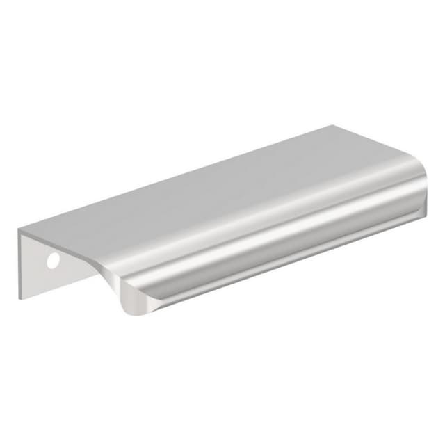 3-3/16" Streamline Tab Edge Pull, Polished Chrome
