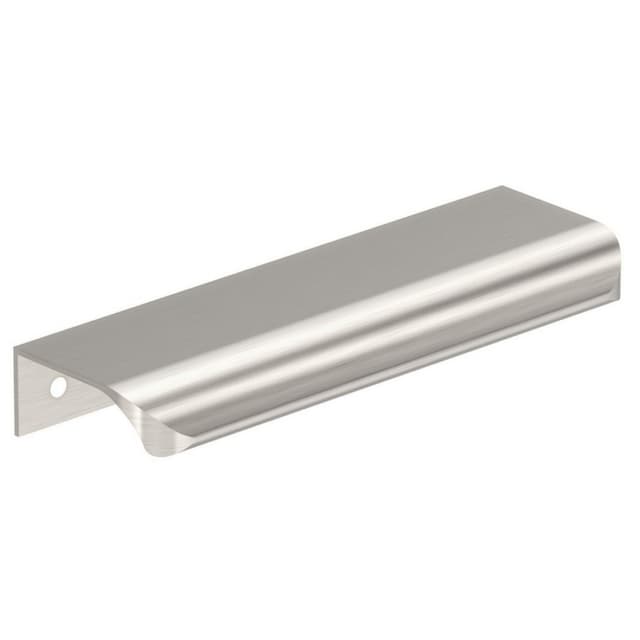 4-3/16" Streamline Tab Edge Pull, Satin Nickel