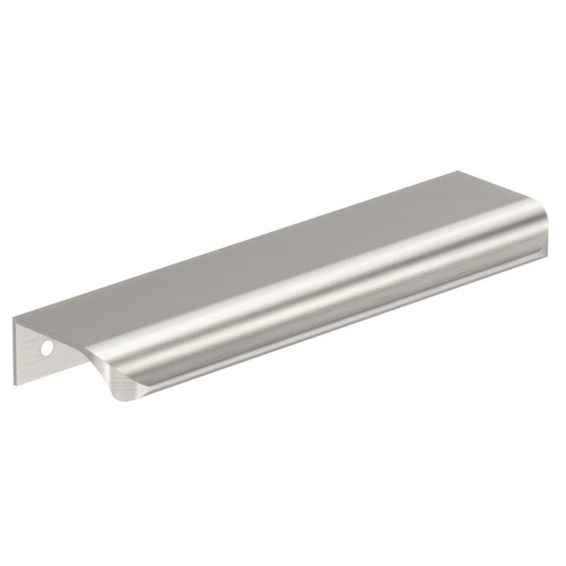 5-3/16" Streamline Tab Edge Pull, Satin Nickel