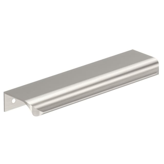 5-3/16" Streamline Tab Edge Pull, Satin Nickel