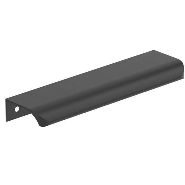 5-3/16" Streamline Tab Edge Pull, Matte Black