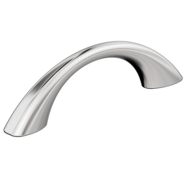3" Vaile Cabinet Pull, Polished Chrome