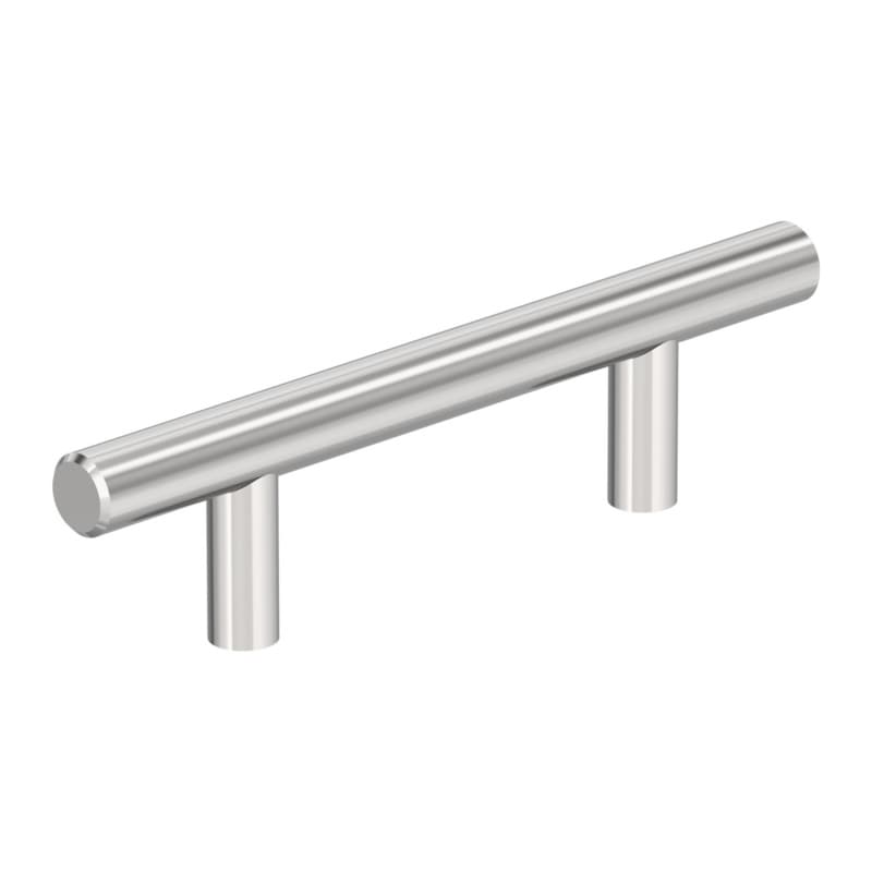 3" Bar Pulls Hollow Cabinet Pull, Polished Chrome