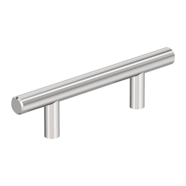 3" Bar Pulls Hollow Cabinet Pull, Polished Chrome