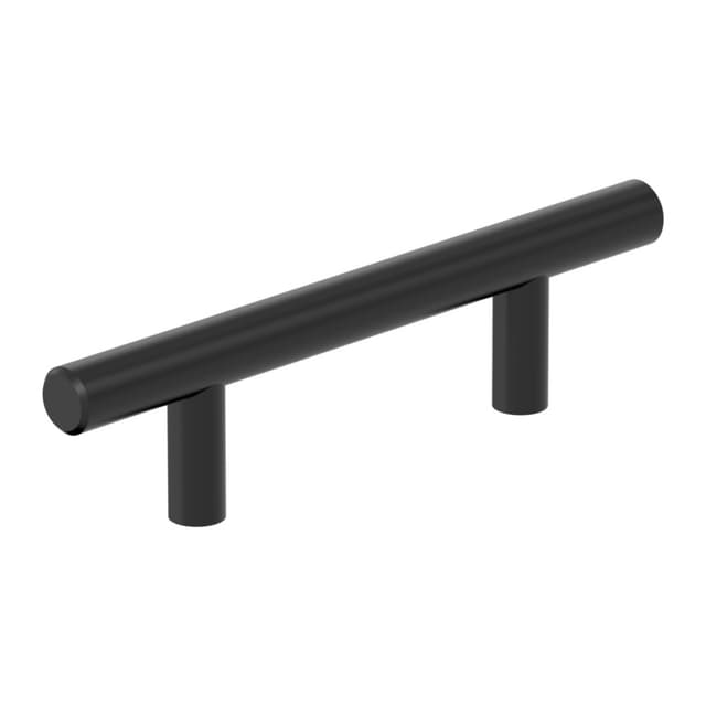 3" Bar Pulls Hollow Cabinet Pull, Matte Black