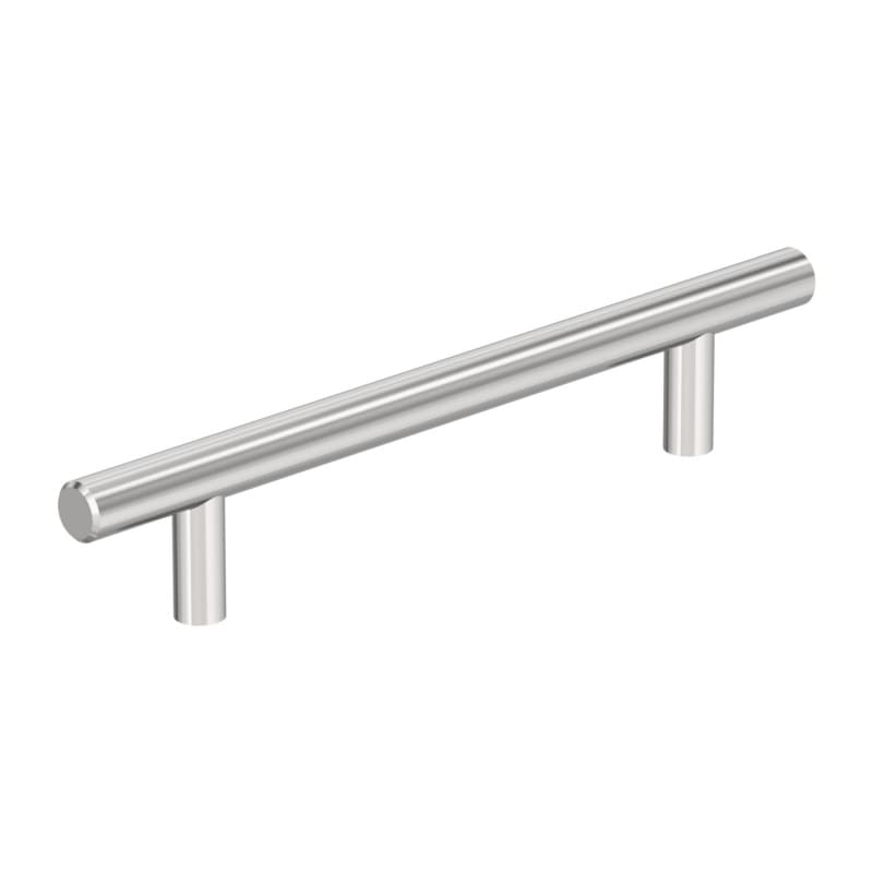 5-1/16" Bar Pulls Hollow Cabinet Pull, Polished Chrome