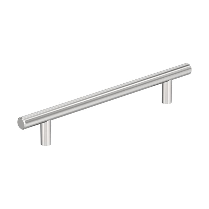6-5/16" Bar Pulls Hollow Cabinet Pull, Polished Chrome