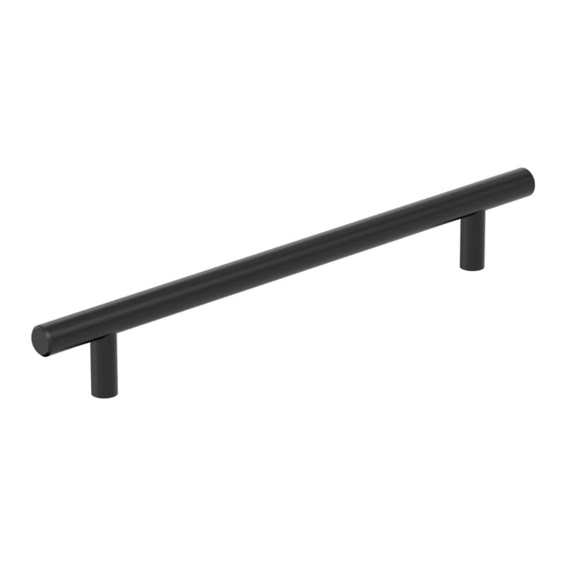 7-9/16" Bar Pulls Hollow Cabinet Pull, Matte Black