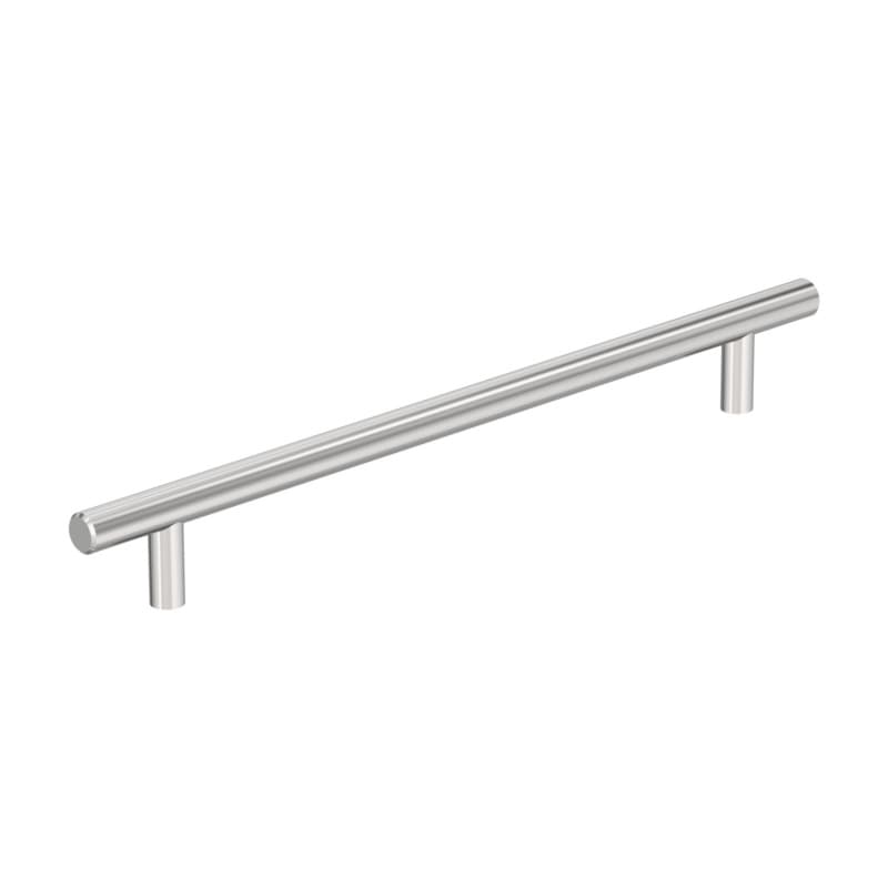 8-13/16" Bar Pulls Hollow Cabinet Pull, Polished Chrome