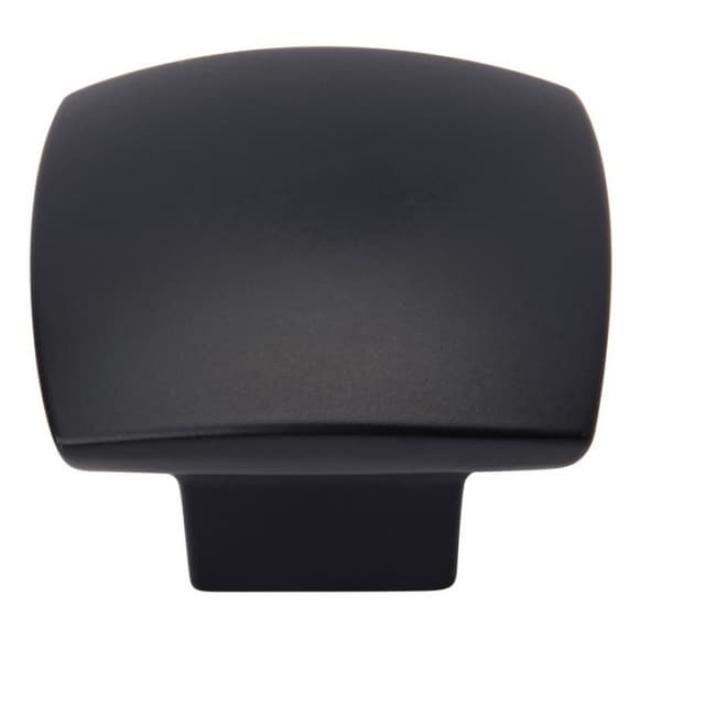 1-3/16" Sunset Square Cabinet Knob, Matte Black