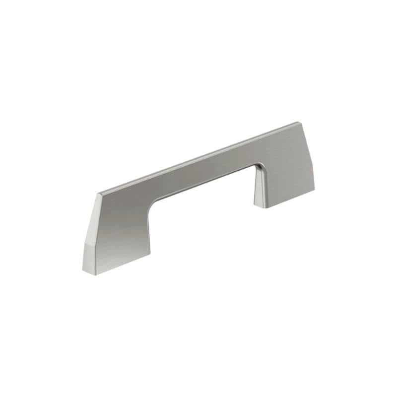 3" Angle Cabinet Pull, Satin Nickel