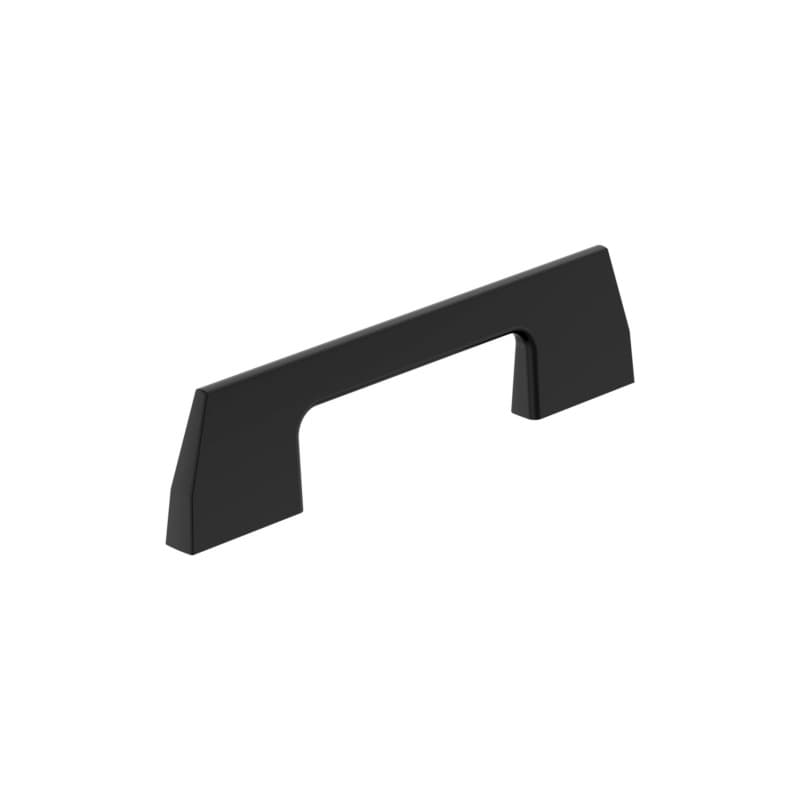 3" Angle Cabinet Pull, Matte Black