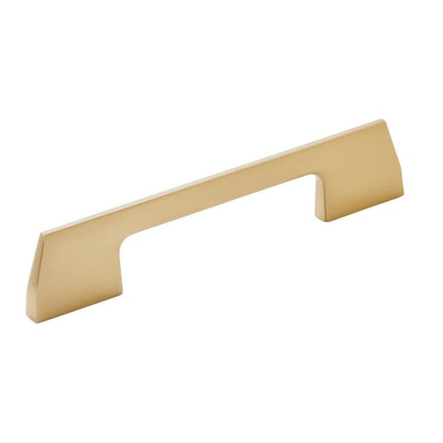 3-3/4" Angle Cabinet Pull, Champagne Bronze