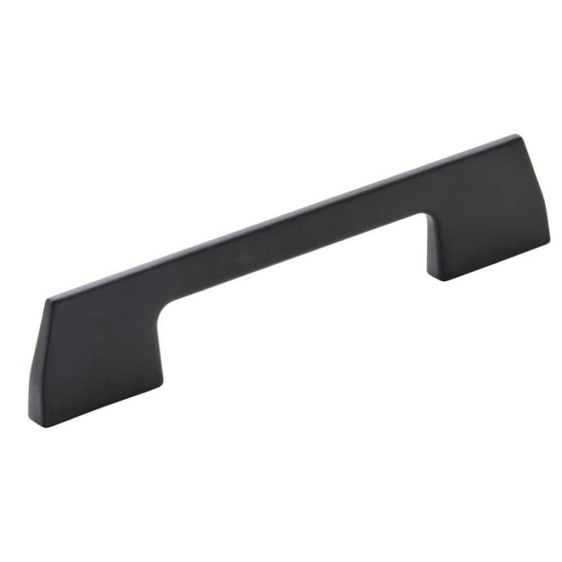 3-3/4" Angle Cabinet Pull, Matte Black