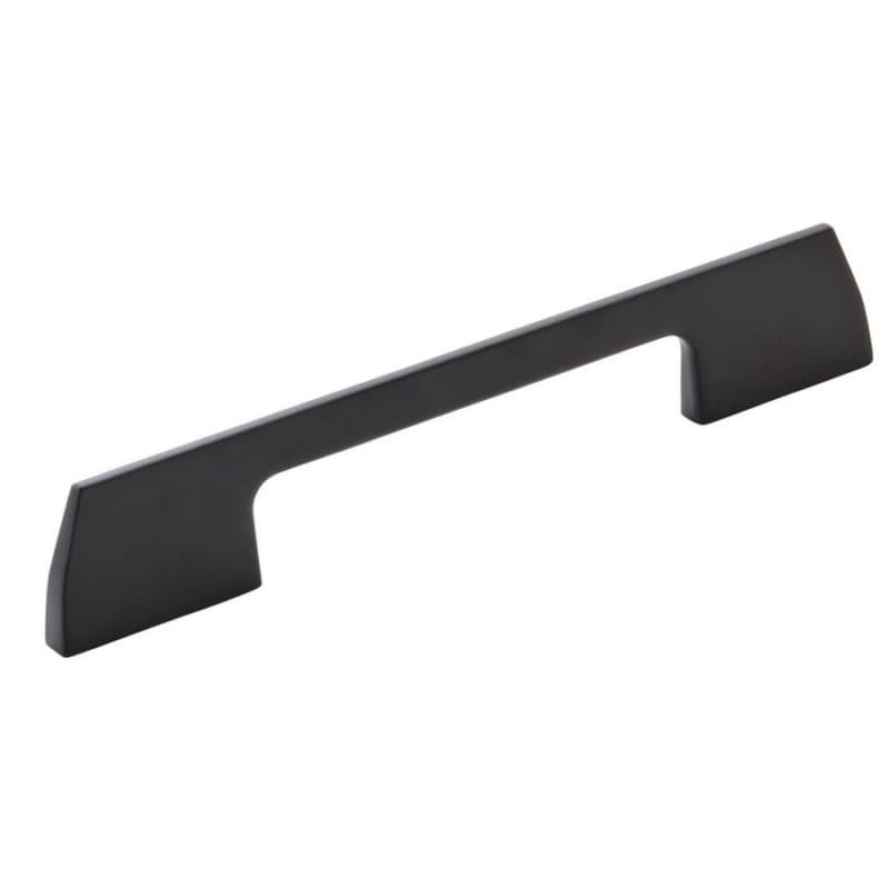 5-1/16" Angle Cabinet Pull, Matte Black