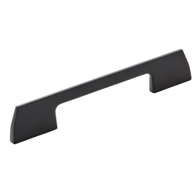 5-1/16" Angle Cabinet Pull, Matte Black