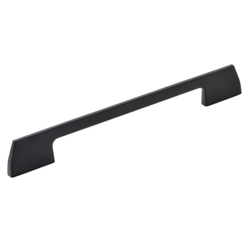 7-9/16" Angle Cabinet Pull, Matte Black